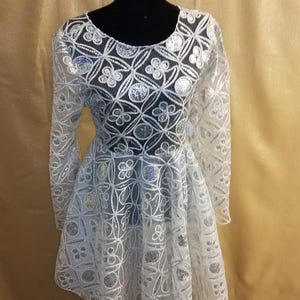A Church Without Spot or Wrinkle Worship Dance Garment/Praise Dance Overlay