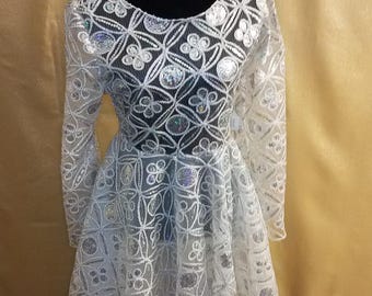 A Church Without Spot or Wrinkle Worship Dance Garment/Praise Dance Overlay
