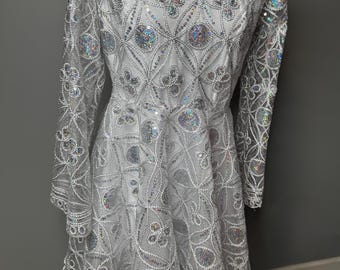 A Church Without Spot or Wrinkle Worship Dance Garment/Praise Dance Overlay (Ready to Ship)