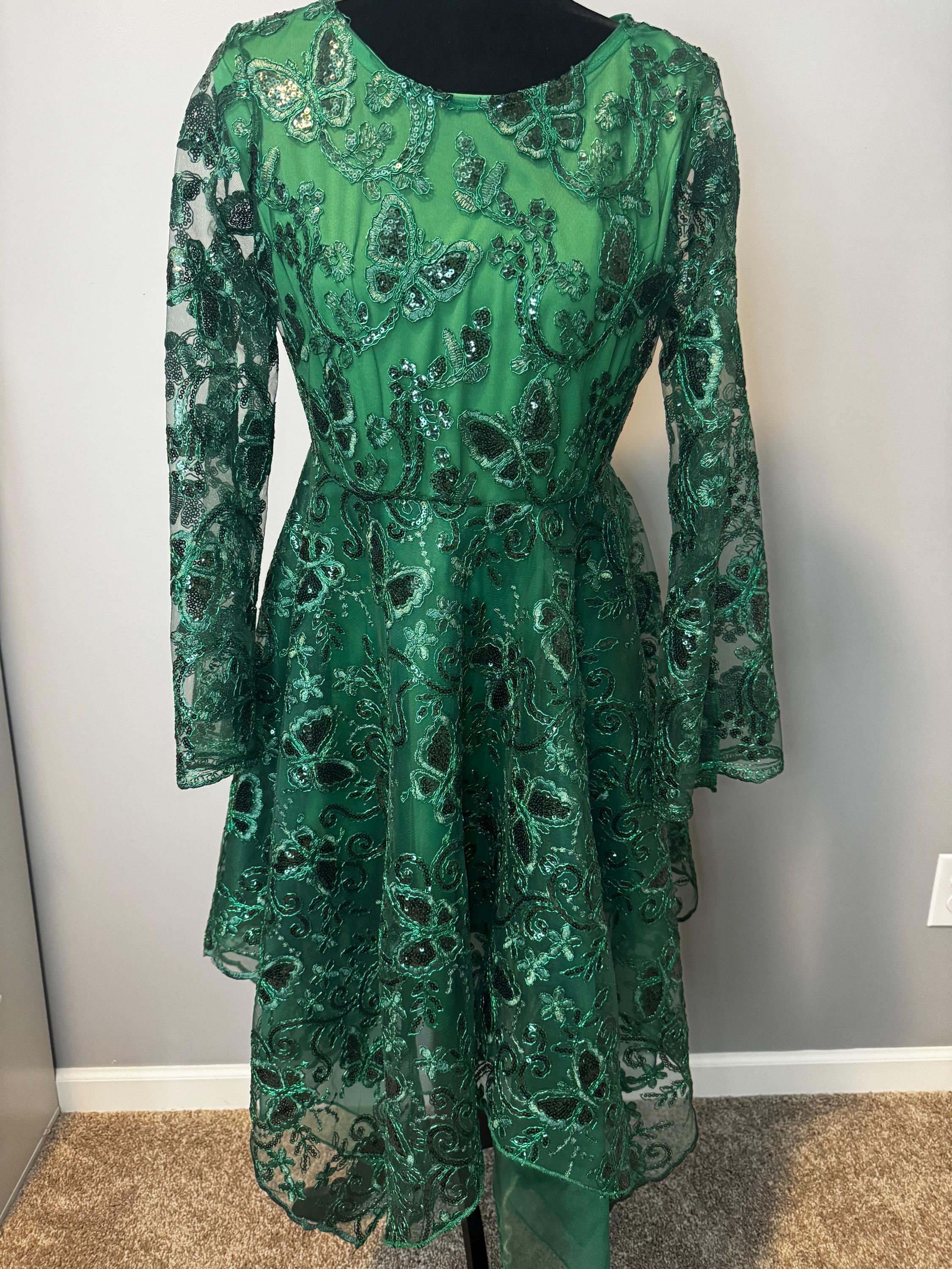 Green Praise Dance Dress - Etsy Green Praise Dance Dress - Etsy