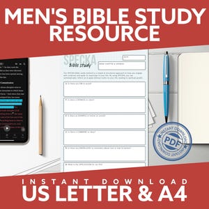 SPECKA-bijbelstudiegids voor mannen | Afdrukbaar schriftmateriaal (pdf)