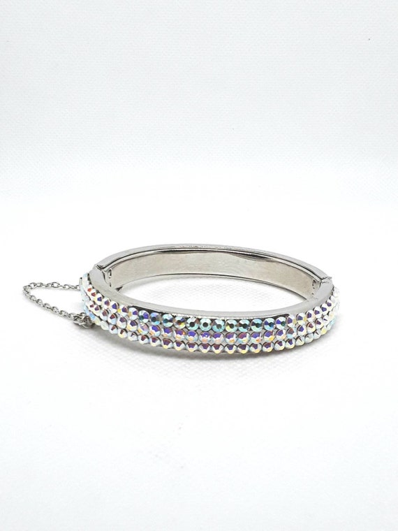 Anello Helios In Argento 925 Con Cristallo Swarovski Elements - Colore Aurore Boreali - Gioiello Donna - 5