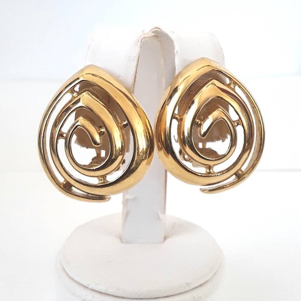 GIVENCHY Substantial Earrings Vintage Paris New York Fabulous!