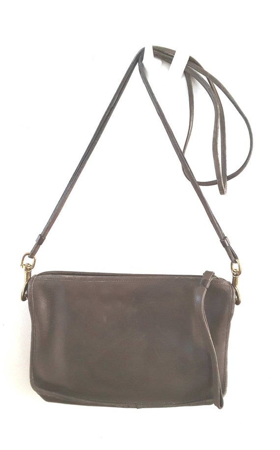 COACH Vintage Crossbody Handbag 1970s Leather - image 10