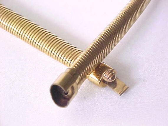 Carl Art Coil Snake Chain Necklace Gold Filled St… - image 3