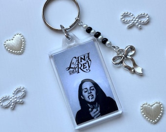 Lana Del Rey Inspired Keychain • Fanmade Merch • Alternative Music Gift