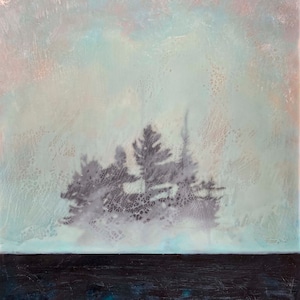 Silent Sanctuaries,  Encaustic Fine Art Print, Various Sizes, BWCA and the work of Sigurd F. Olson