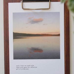 Haiku Print - Some Times We Need-Ache - 8x10 Fine Art Print by Natalie Salminen
