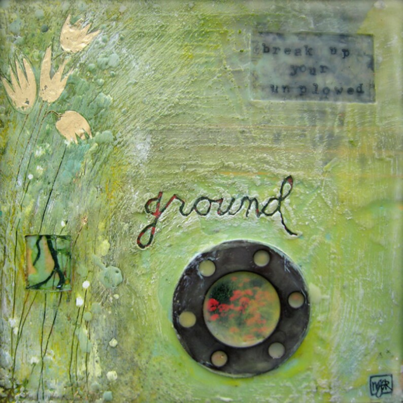 Break up Your Unplowed Ground 13x19 Limited Edition Fine Art Print Etsy