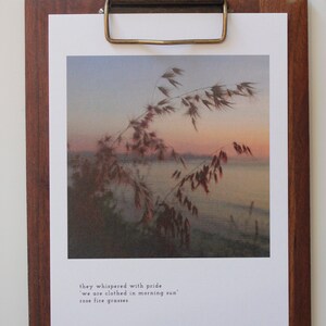 Haiku Print - Ze fluisterden met trots - 8x10 Fine Art Print door Natalie Salminen