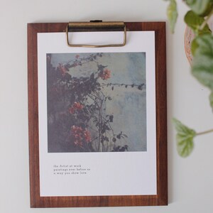 Haiku Print - The Artist at Work - 8x10 Fine Art Print by Natalie Salminen
