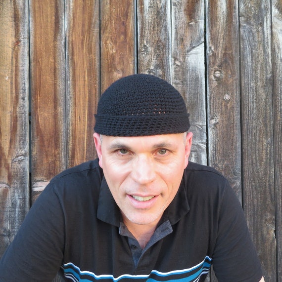 VA Top Button Knit Crochet Bucket Hat / Black - VARZAR | 60
