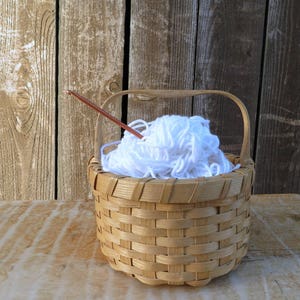 cotton kundalini cap, simply white crochet beanie image 10