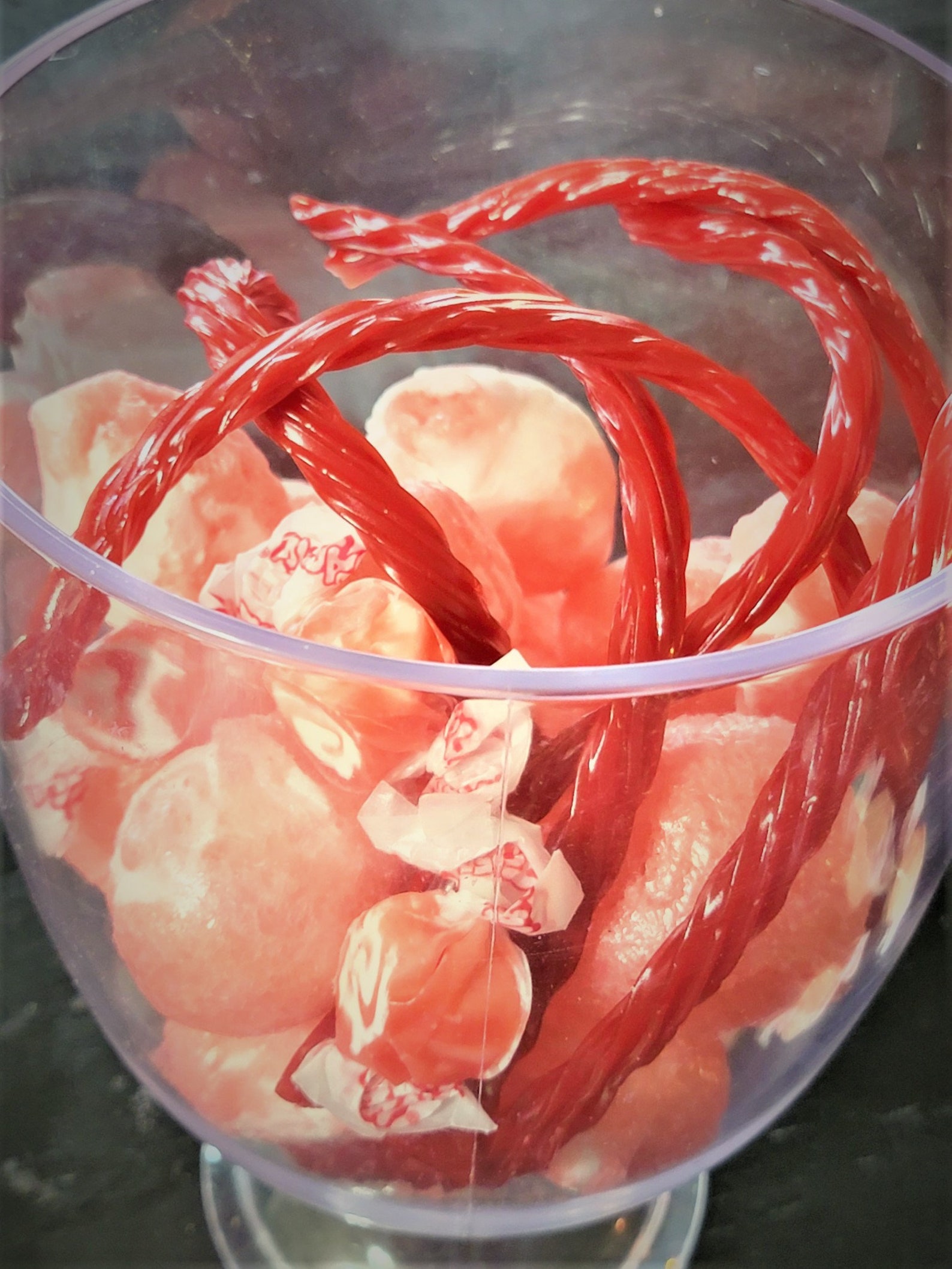 Freeze Dried Candy Red Licorice TAFFY in 3 Oz per Bagsfreeze Etsy
