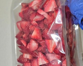 Freeze dried strawberry slices | 4 Oz Bag | Free Shipping