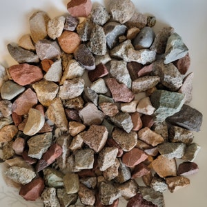 Colorado River Rocks: Terrarium, Fairy Garden, Jewelry Making (2 Cups)