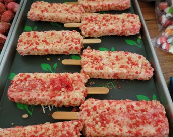 Freeze Dried Strawberry Ice Cream Crunch Bars (2-Pack)