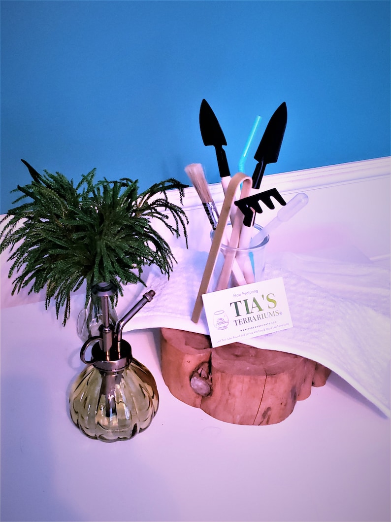 Terrarium Tool Kit7 Piece Set Includes Etsy