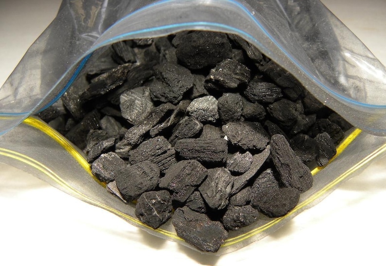 Horticulture Charcoal-Activated Charcoal for terrariums-Large 6 Oz Sandwich Bag