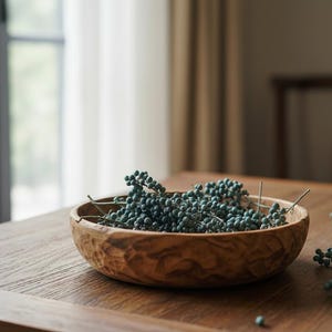 Milo Berry Stem Sections - Peacock Blue -  1 oz Bag about 20-25 Sections