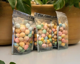 Freeze Dried Salt Water Taffy – XL Crunchy Candy Bag