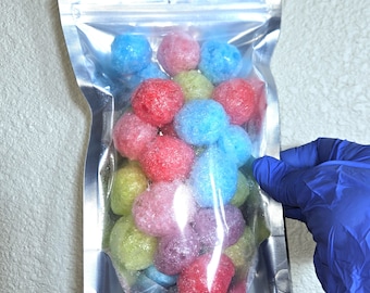 Freeze dried Candy | Assorted Flavors | 25 Jolli Puffs Per Bag | Free shipping | Crispy puffs