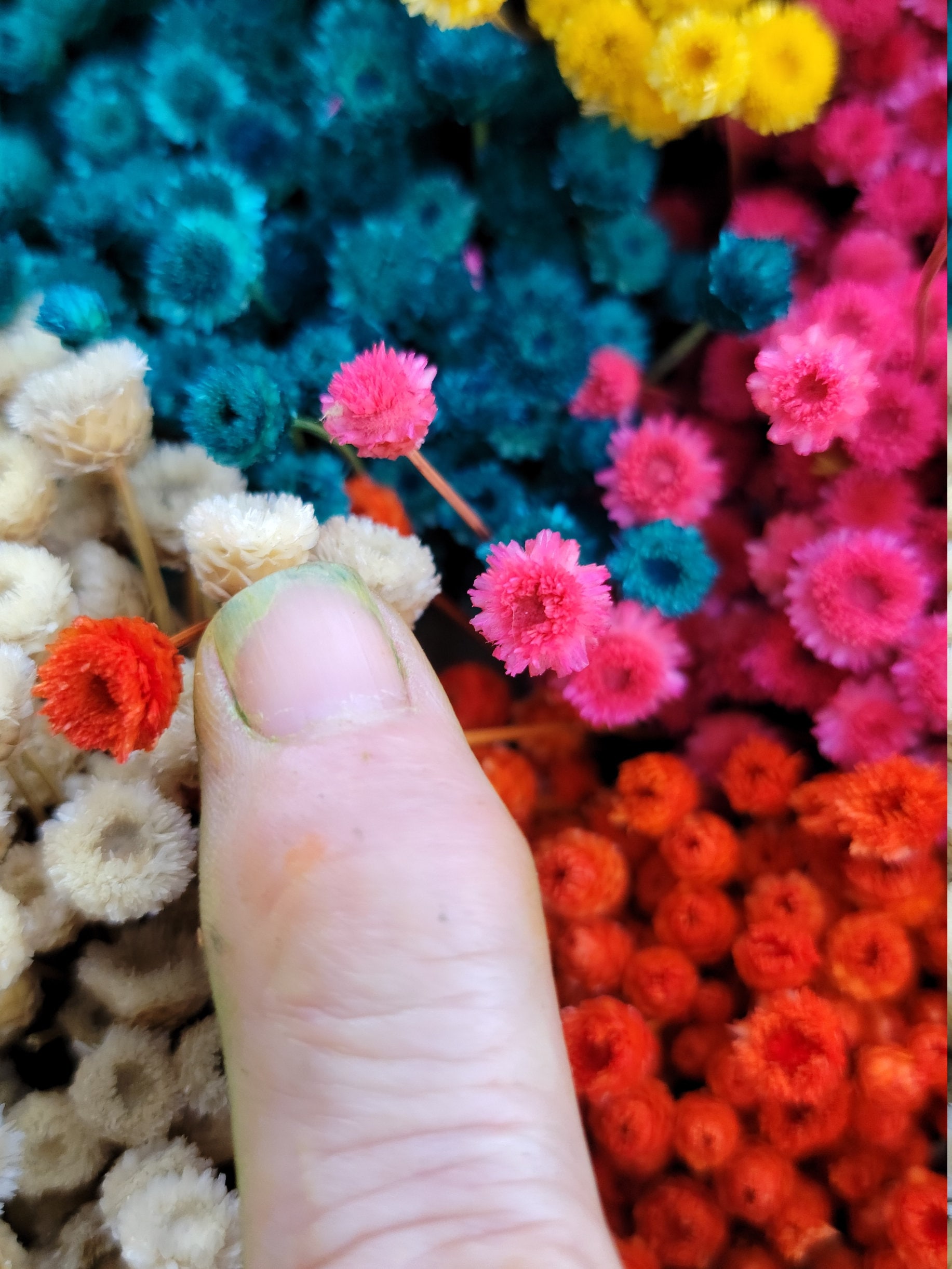 DECHOUS 100pcs Artificial Flower Miniature Boho Flowers Tiny Flowers for  Crafts Artificial Daisy Faux Flowers Decor for Home Lifelike Flower Heads