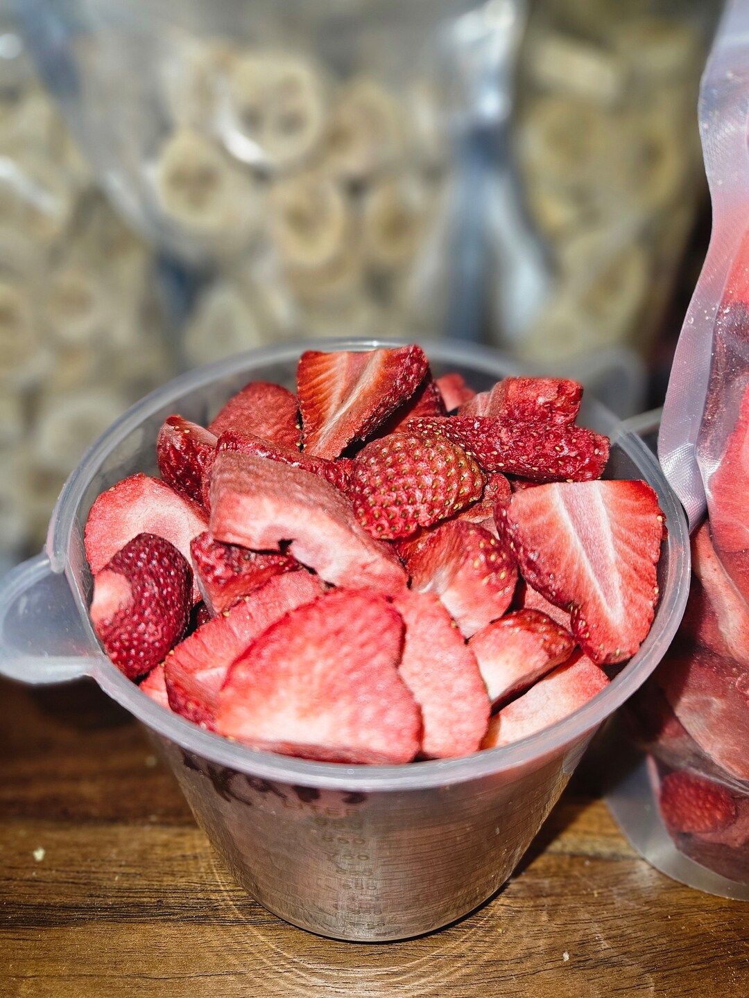 Freeze Dried Strawberry Slices | 1 Oz Bag - Etsy