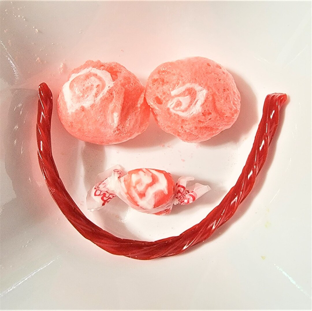 Freeze Dried Candy Red Licorice TAFFY in 3 Oz per Bagsfreeze Etsy
