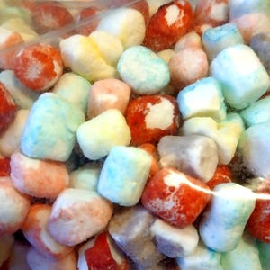 Marshmallows Freeze-dried | Sour mini marshmallows