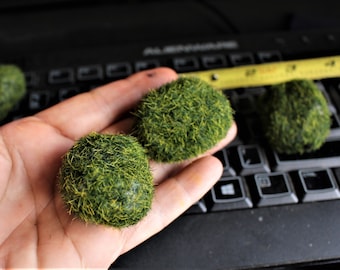 Moss Rocks-5 assorted styles-Faux Moss Rocks