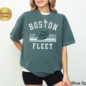 Comfort Colors® Boston Fleet PWHL Vintage Shirt, Boston Hockey Youth Adult Unisex T-shirt