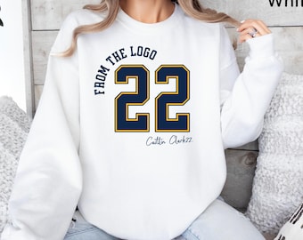 Caitlin Clark "From The Logo" Sweatshirt: Indiana Basketball, Iowa Fan Gear