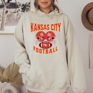 Mahomes Kansas City Football Hoodie: Unisex Fan Sweatshirt image 3