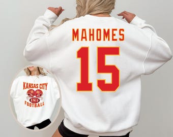 Mahomes Kansas City Football Shirt, Mahomes Fan Youth and Adult Sweatshirt