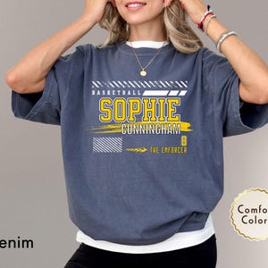 Sophie Cunningham &#39;The Enforcer&#39; T-Shirt: Indiana Women&#39;s Basketball Fan Apparel