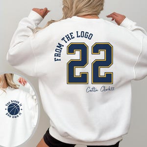 Caitlin Clark 22 From The Logo Sweater, You Break It You Own It Youth & Adult Sweatshirt