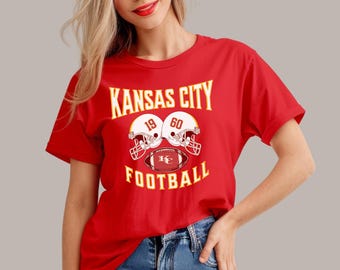 Kansas City Football T-shirt, Mahomes Kelce 87 Youth and Adult Fan Unisex T-Shirt