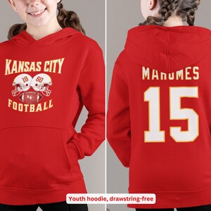 Mahomes Kansas City Football Hoodie: Unisex Fan Sweatshirt image 7