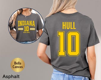Lexie Hull Indiana Basketball Tee: #10 Basketball Fan Shirt