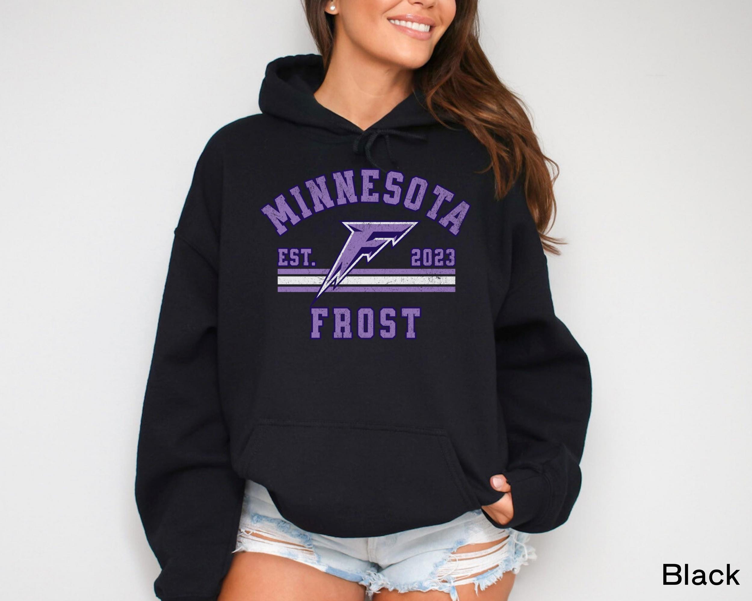 Minnesota Womens Hockey Hoodie, Minessota PWHL Youth and Adult