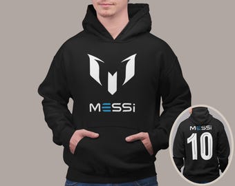 Lionel Messi Argentina Soccer Hoodie: Front & Back Design