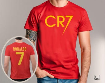Cristiano Ronaldo Cr7 Shirt - Soccer T-Shirt, Soccer Vintage Sweatshirt, CR7 Portugal, Soccer T-Shirt Gift - Youth & Adult Unisex Shirt