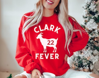 Caitlin Clark 22 Fever GOAT Youth & Adult Unisex Sweatshirt