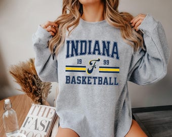 Indiana Basketball Team Youth and Adult Unisex Sweatshirt