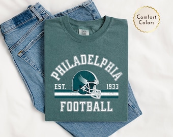 Philadelphia Football Vintage T-Shirt | Comfort Colors ® Unisex | Philly Fan | Football Season Gift