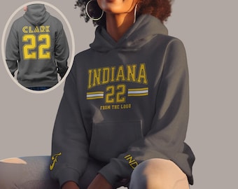 Caitlin Clark Indiana 22 Basketball Youth and Adult Unisex Hoodie
