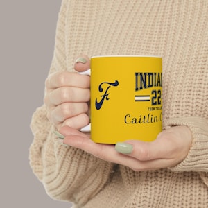 Caitlin Clark Indiana Fever Mug: Women&#39;s Basketball Fan Gift