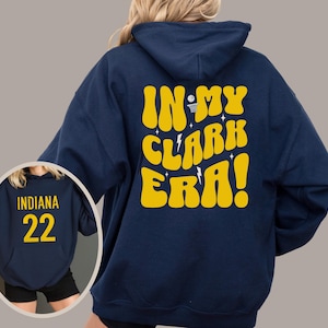 In My Caitlin Clark Era Indiana Basketball 22 Youth and Adult Unisex Hoodie