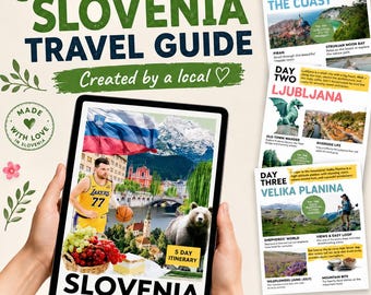Slowenien Reiseführer | 5-Tage-Reisepass, Bleder See, Piran (Digitaler Download)